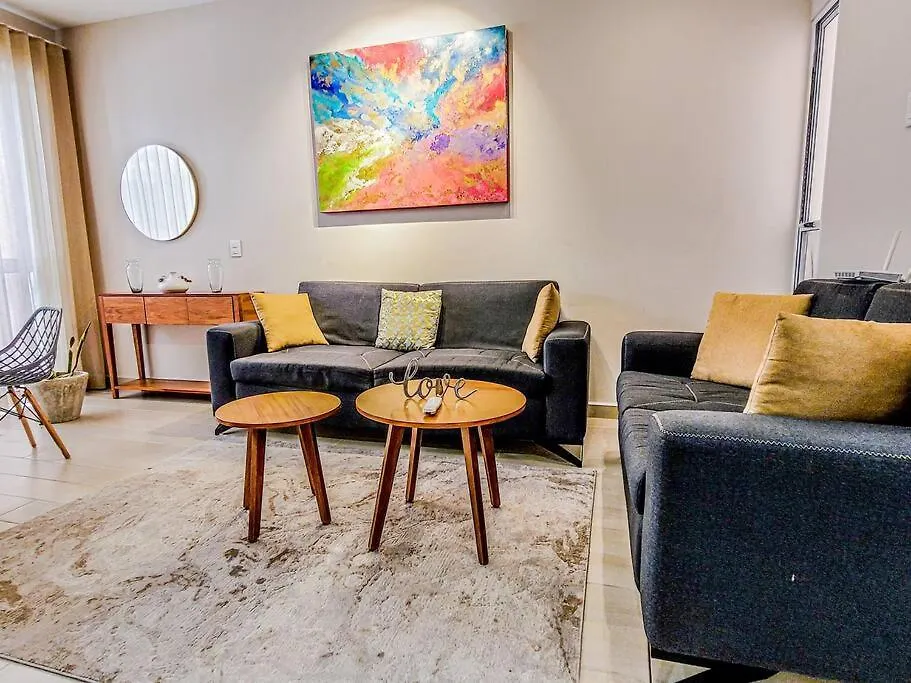 Hermoso Tranquilo Y Acogedor Condo Moderno Playa del Carmen Apartmán