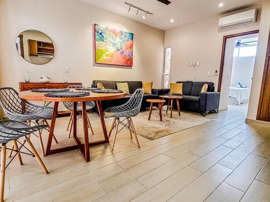 Apartment Hermoso Tranquilo Y Acogedor Condo Moderno Playa del Carmen