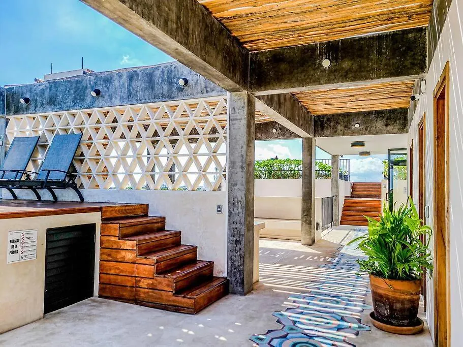 Hermoso Tranquilo Y Acogedor Condo Moderno Playa del Carmen Mexico