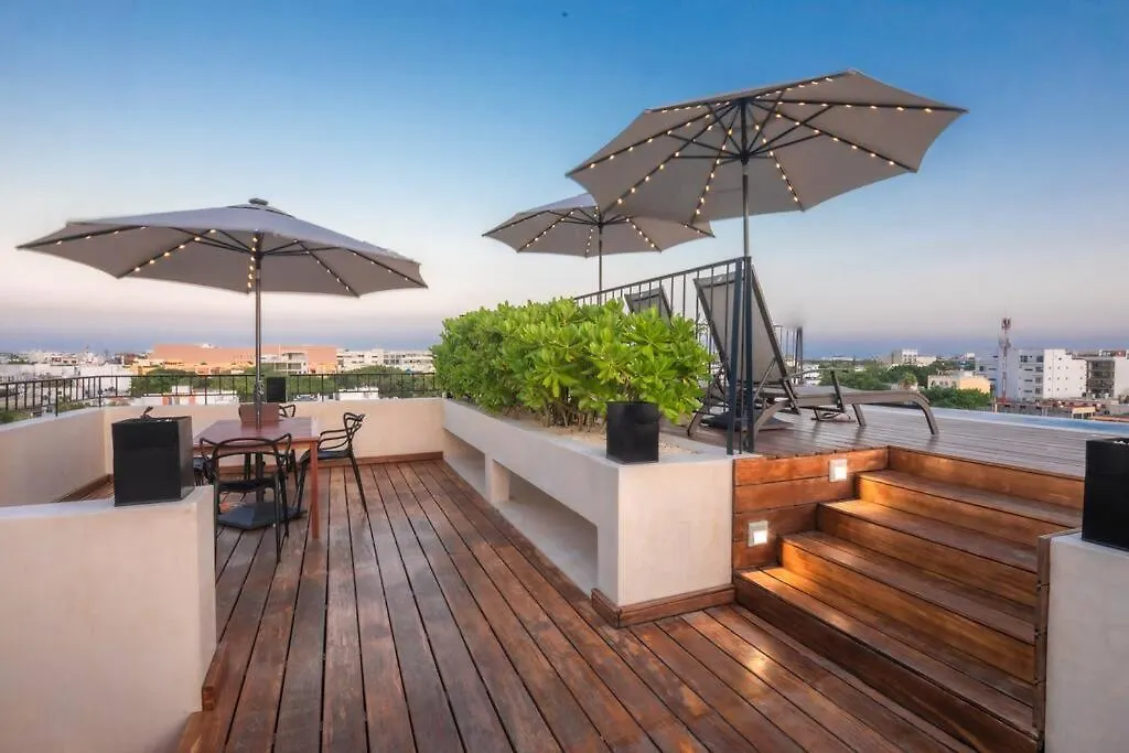 Hermoso Tranquilo Y Acogedor Condo Moderno Playa del Carmen 0*,