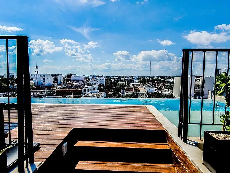 Hermoso Tranquilo Y Acogedor Condo Moderno Playa del Carmen 0*,  Mexico